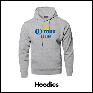 the coronavirus hoodies