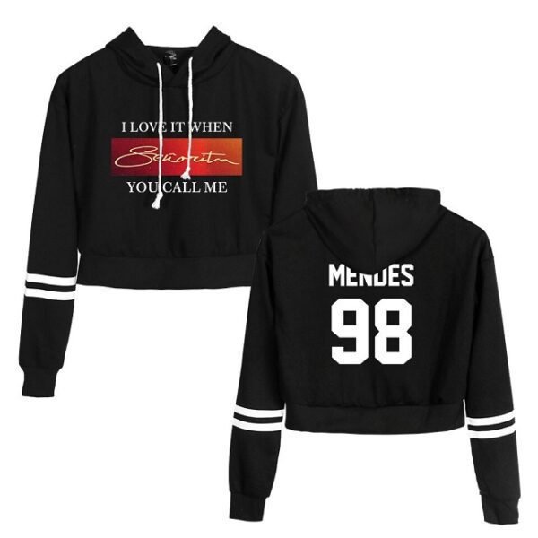 shawn mendes cropped hoodies