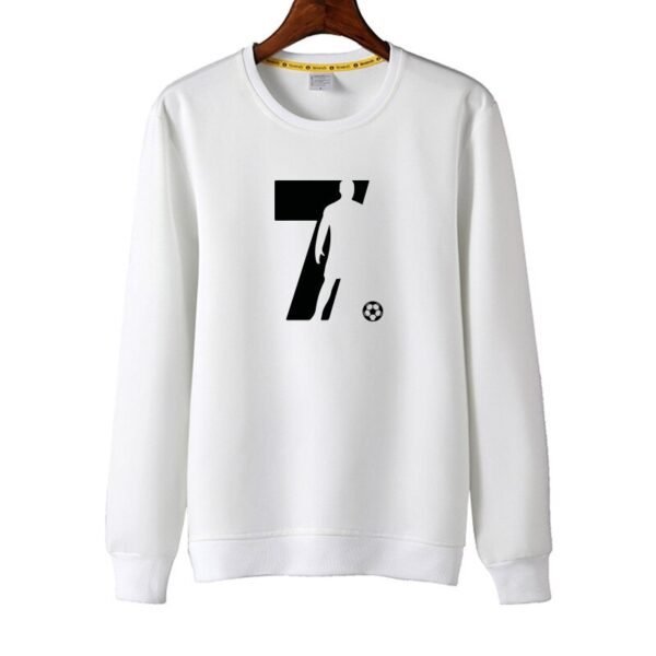 CR7 Sweatshirt White and Black