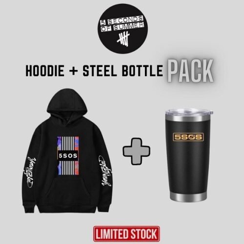 5SOS Pack: Hoodie + Bottle
