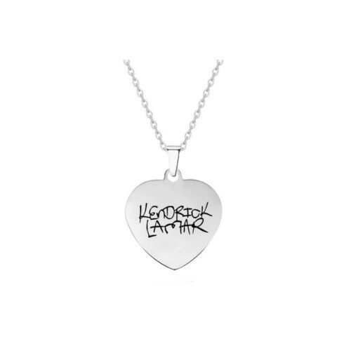 Kendrick Lamar Stainless Steel Necklace (For Girls)