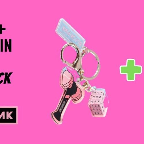 Blackpink Light Pack: Socks + Keychain