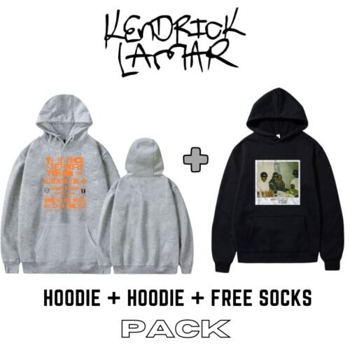 Kendrick Lamar Best Sellers Pack: Hoodie + Hoodie
