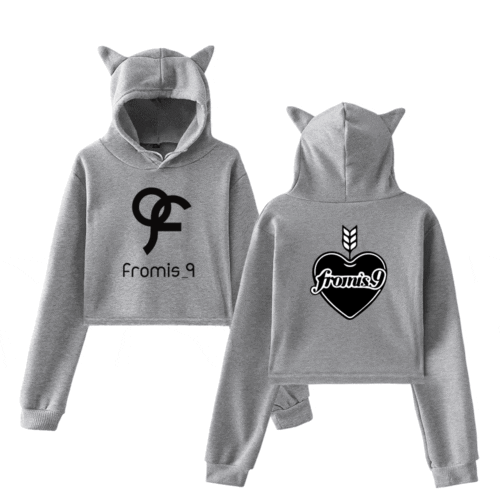 Fromis_9 Cropped Hoodie #4