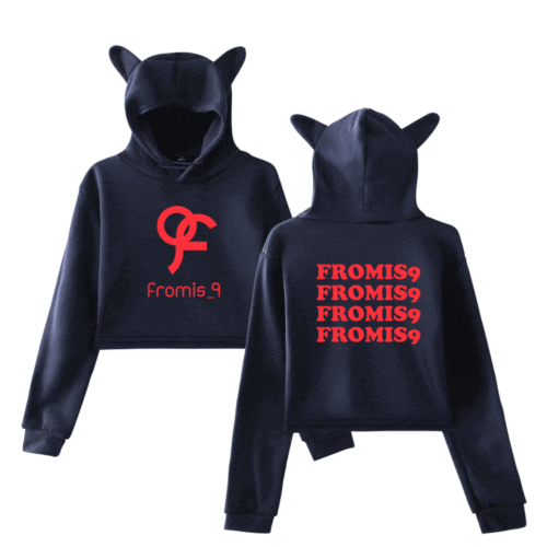 Fromis_9 Cropped Hoodie #3
