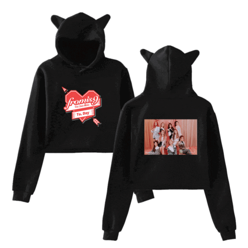 Fromis_9 Cropped Hoodie #1