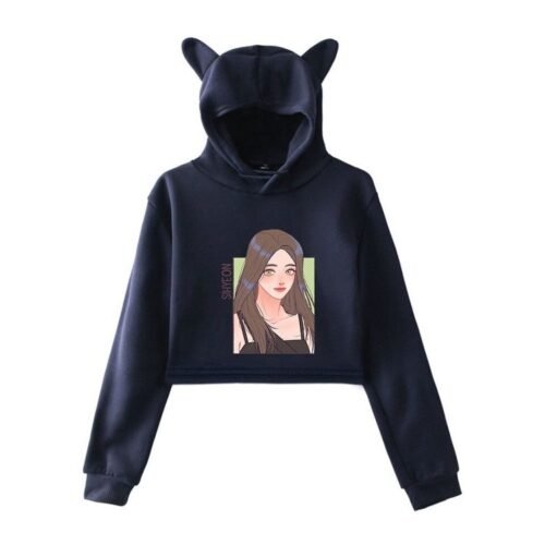 Everglow Cropped Hoodie – Sihyeon