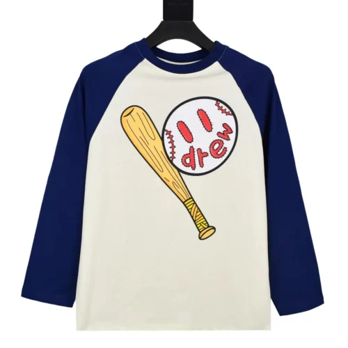 Drew Long Sleeve Baseball T-Shirt (A181)