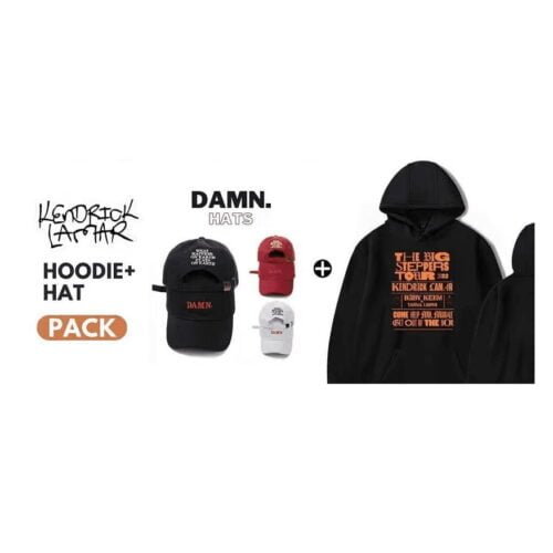 Kendrick Lamar Concert Hoodie + DAMN Hat Pack