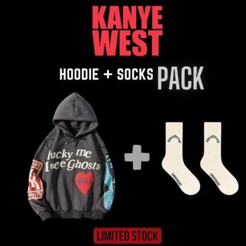 Kanye West Pack: Hoodie + Socks