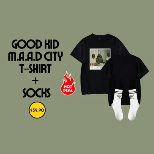 Good kid m.A.A.d City T-Shirt + Socks