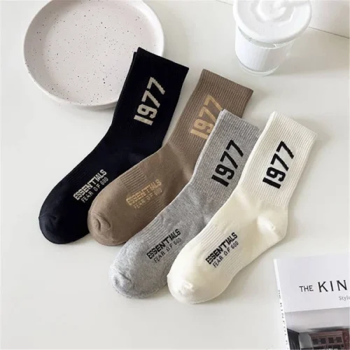 Fear of God Essentials 1977 Socks PACK of 4