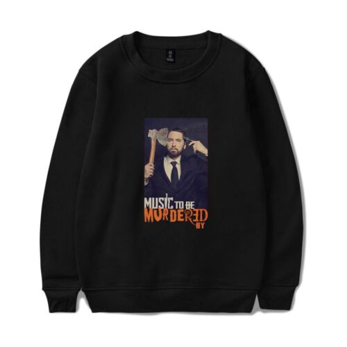 Eminem Sweatshirt “Music to be Murdered by” #1