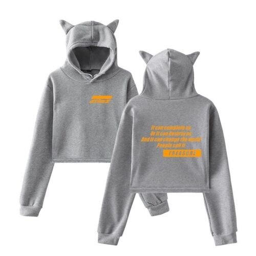Ateez Cropped Hoodie #1