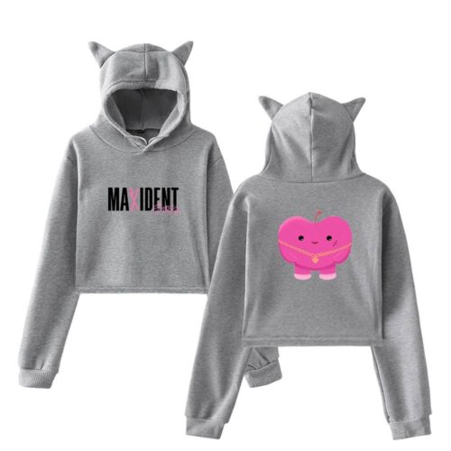 Stray Kids Maxident Cropped Hoodie #4