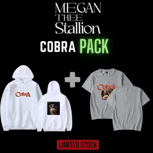 Megan Thee Stallion Cobra Pack: Hoodie + T-Shirt