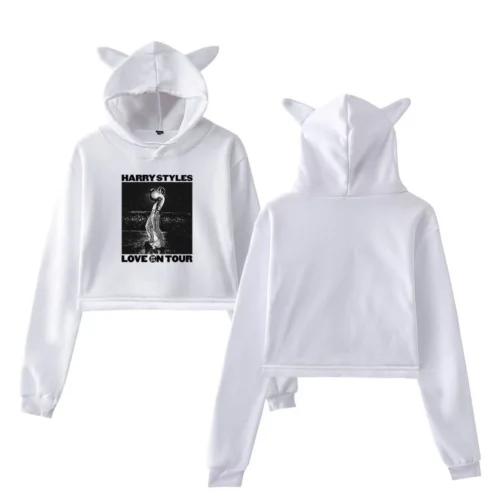 Harry Styles Love on Tour Cropped Hoodie #2