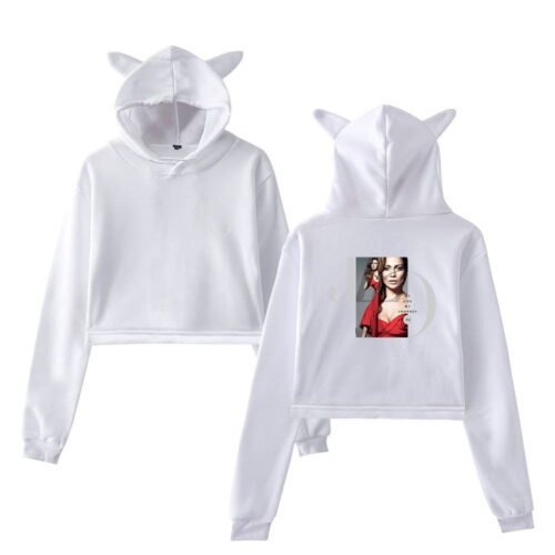 Jennifer Lopez Cropped Hoodie #1