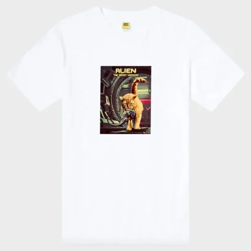 Alien Cat T-Shirt #w1
