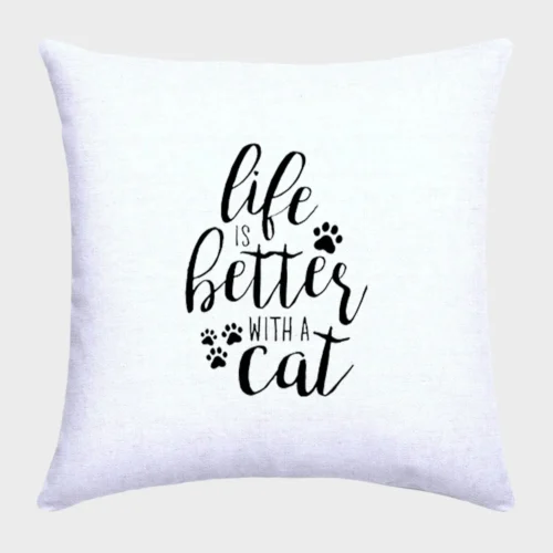 Cat Pillow #w25