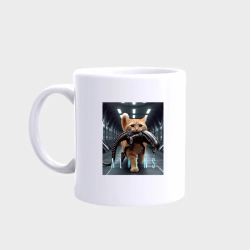 Alien Cat Mug #1