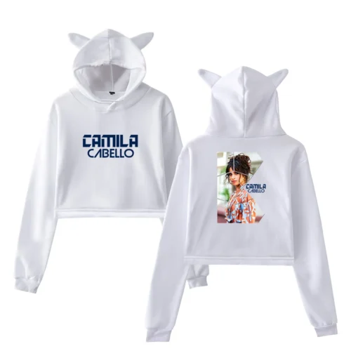 Camila Cabello Cropped Hoodie #3 + Gift