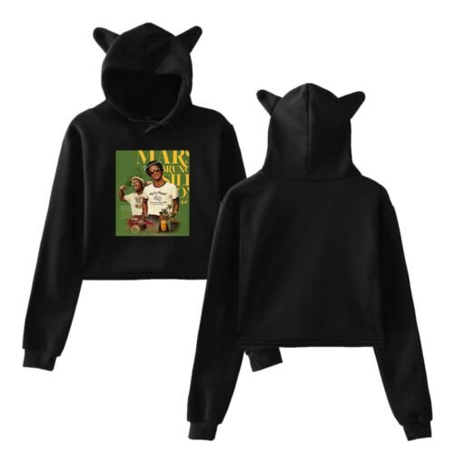 Bruno Mars Cropped Hoodie #8