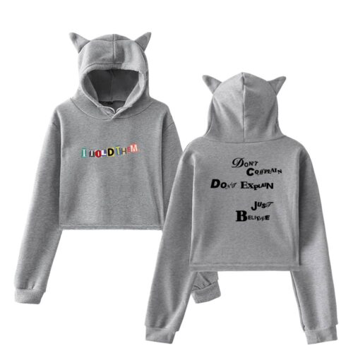 Burna Boy Cropped Hoodie #3