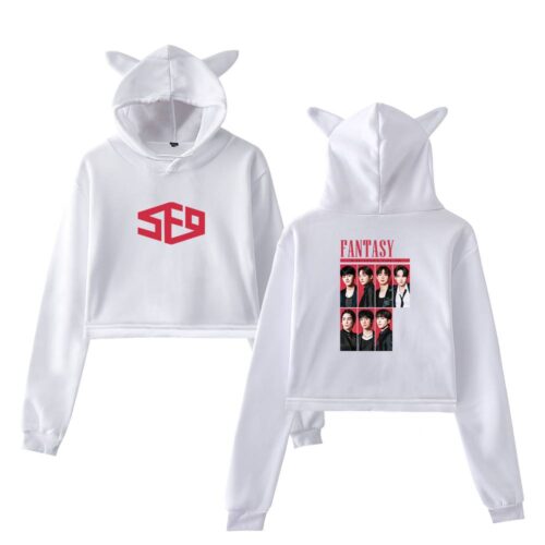 SF9 Cropped Hoodie #1