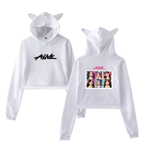 IVE Cropped Hoodie #1