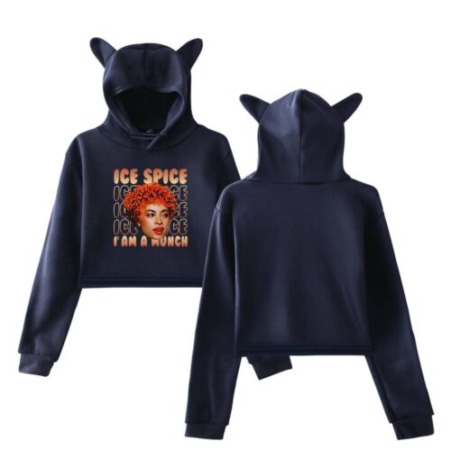 Ice Spice Cropped Hoodie #2